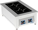 Bänkspis, induktion, 2 zoner- 3,5 kW / 5 kW