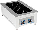 Bänkspis, induktion, 2 zoner- 3,5 kW / 5 kW