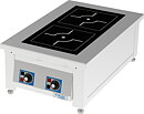 Bänkspis, induktion, 2 zoner- 3,5 kW / 5 kW