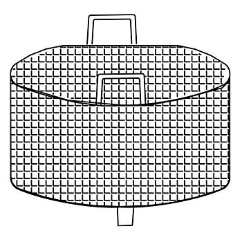 Grönsakskorg, hel till kokgryta, 150 liter, Line VS900