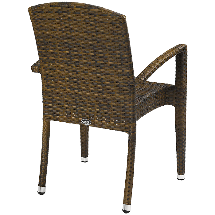 Titan burned, utefåtölj