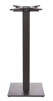 Bordsstativ Flat Bar,  kvadrat, svart