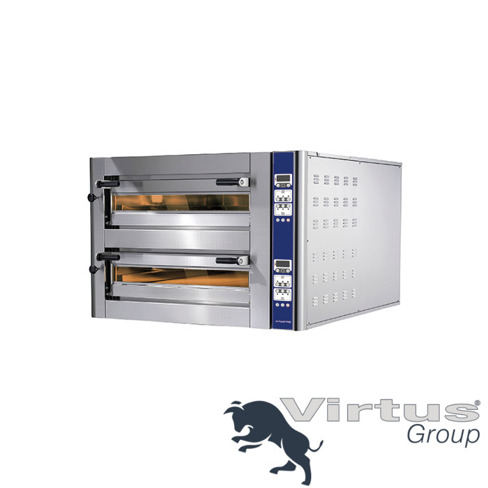 Donato pizzaugn 4+4 pizzor Ø35 cm, elektronisk