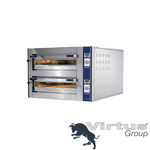 Donato pizzaugn 4+4 pizzor Ø35 cm, elektronisk