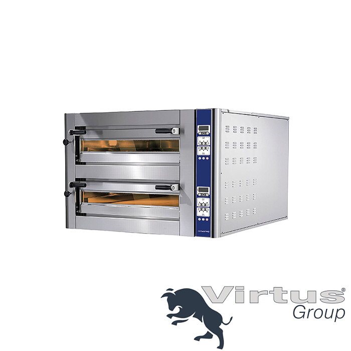 Donato pizzaugn 4+4 pizzor Ø35 cm, elektronisk