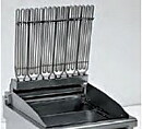 Elektrisk restauranggrill, 2 grillzoner, bredd 80 cm