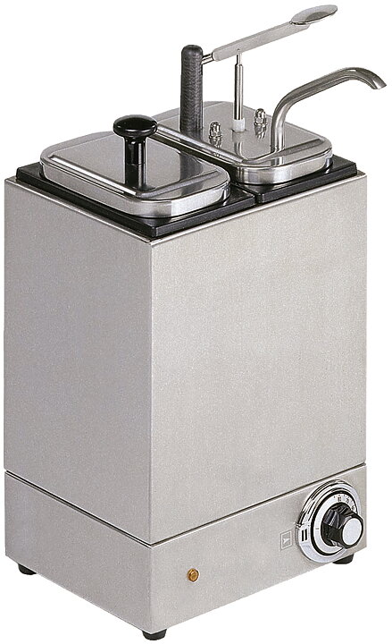 Dispenser, uppvärmningsbar, 1 pump, 2x3 liter