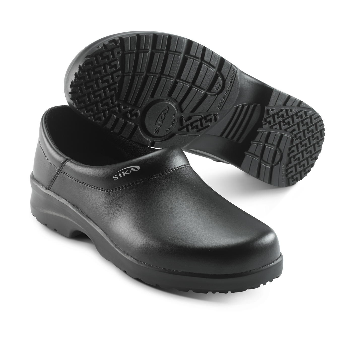 Kocksko Fusion Clog, hel träskomodell, SVART