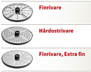 Finrivare (Ø 185 mm) till Hällde RG-100, CC-32S, CC-34, RG-50S och RG-50
