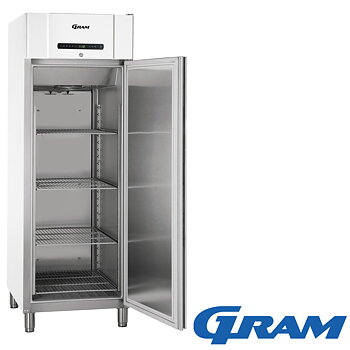 Frysskåp, GRAM, 583 liter, GN 2/1, vitt