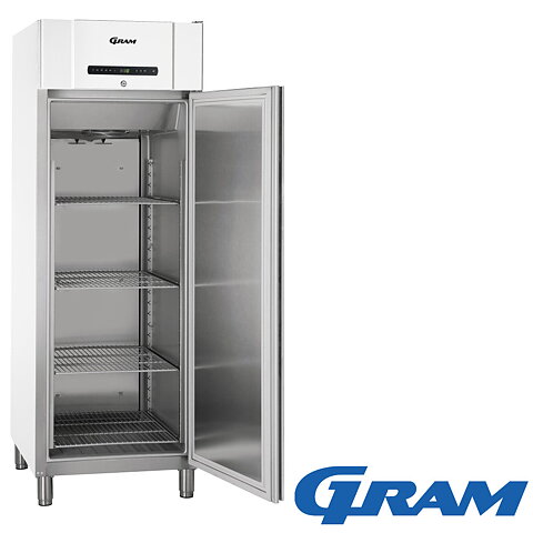Frysskåp, GRAM, 583 liter, GN 2/1, vitt