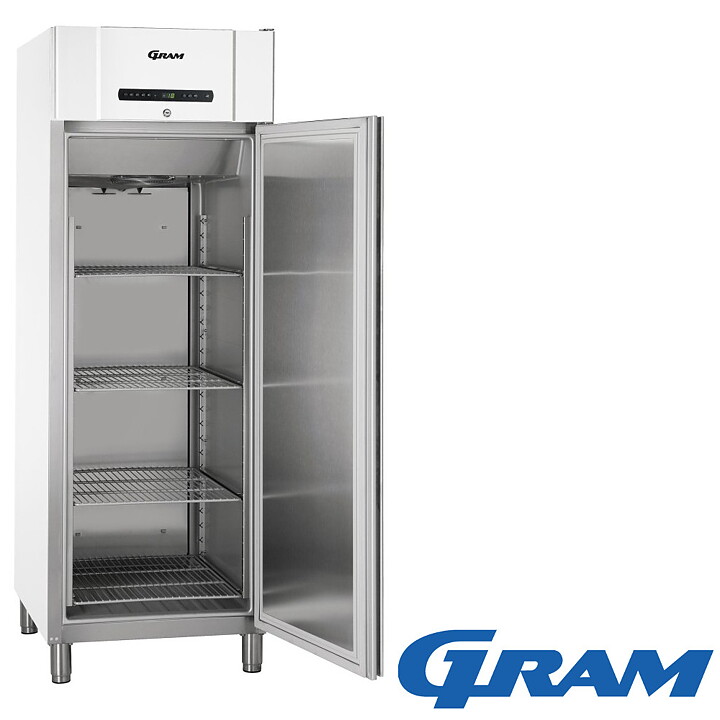 Frysskåp, GRAM, 583 liter, GN 2/1, vitt
