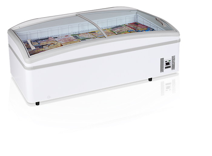 Frysdisk, exponering, gavelsektion 540 liter
