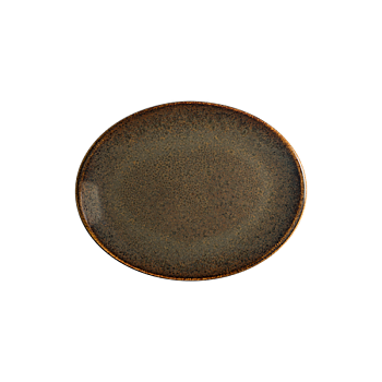 Tallrik Oval Bonna Ore Tierra Ø 31x24 cm