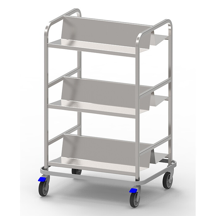 Kassettvagn 3 plan 12 kassetter