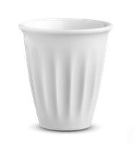 Ribbed Espressomugg 14 cl