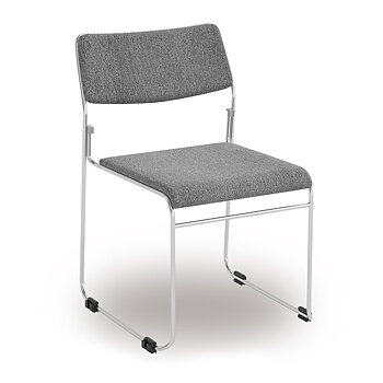 Konferensstol NICE krom/grå
