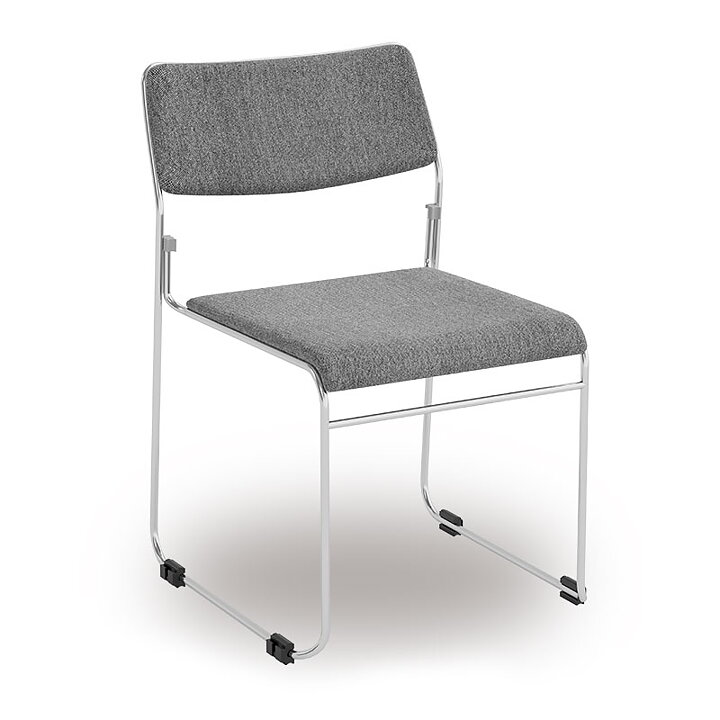 Konferensstol NICE krom/grå