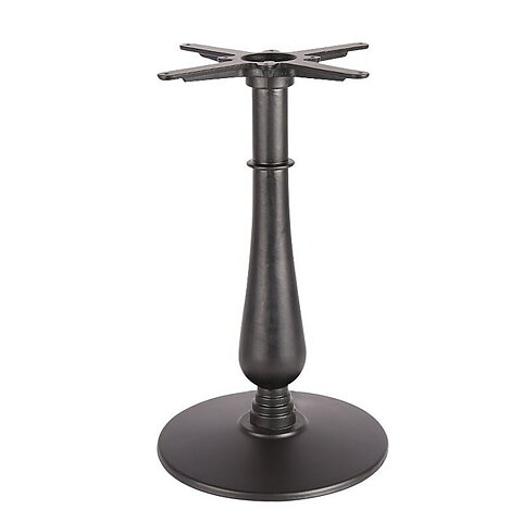 Bordsstativ Victoria Rund, fotplatta  Ø 55 cm, svart