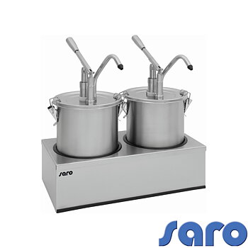 Såsdispenser, 2 x 4,5 liter
