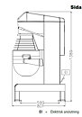 Blandningsmaskin, MBE40 - 40 liter