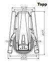 Blandningsmaskin, MBE40 - 40 liter