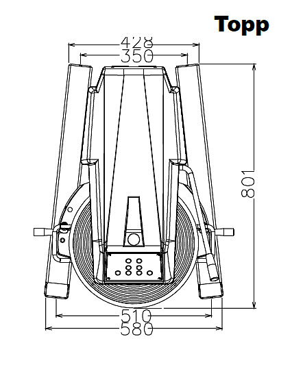 Blandningsmaskin, MBE40 - 40 liter