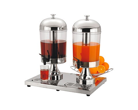 Juicedispenser, dubbel, 2x8 liter