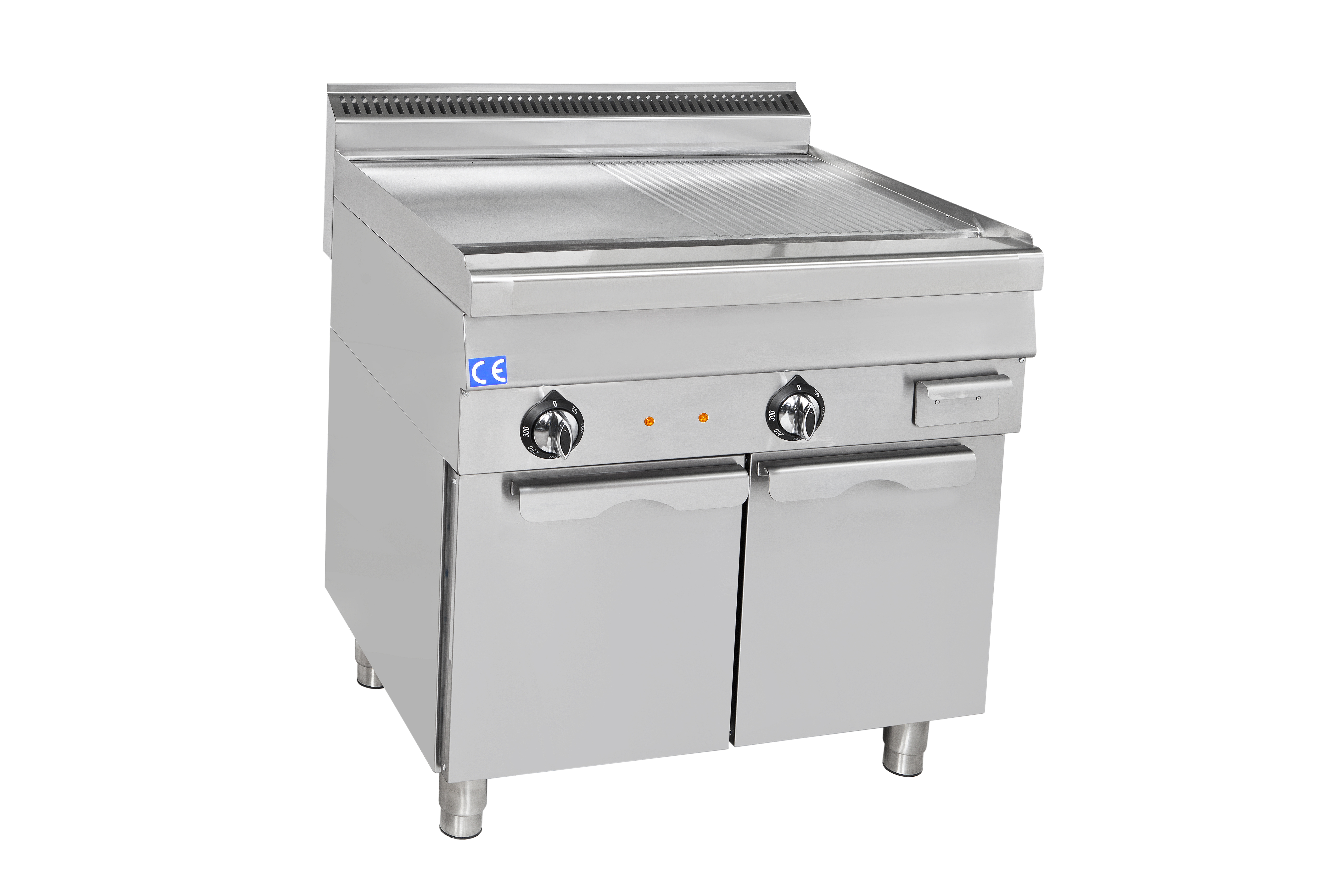 Stekhäll, slät/räfflad, elektrisk - 2