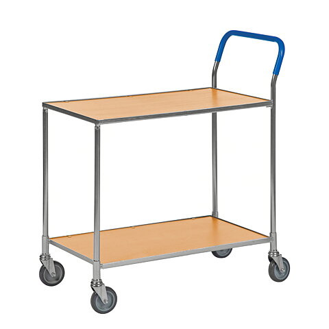 Bordsvagn med plastbeklätt handtag - Bok