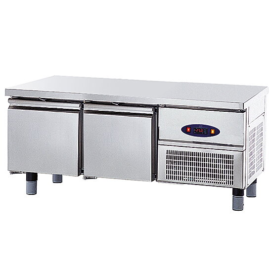 Grillkylbänk, 2 lådor GN1/1