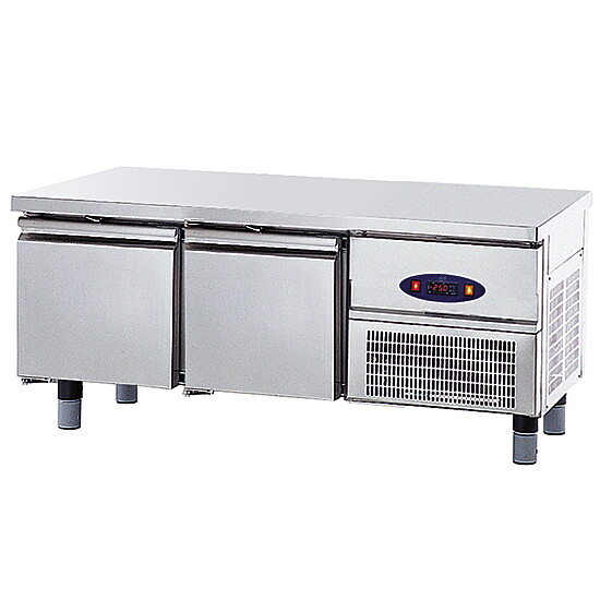 Grillkylbänk, 2 lådor GN1/1