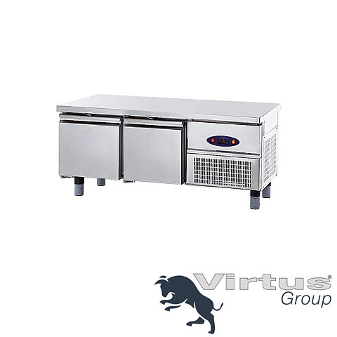 Grillkylbänk, 2 lådor GN1/1