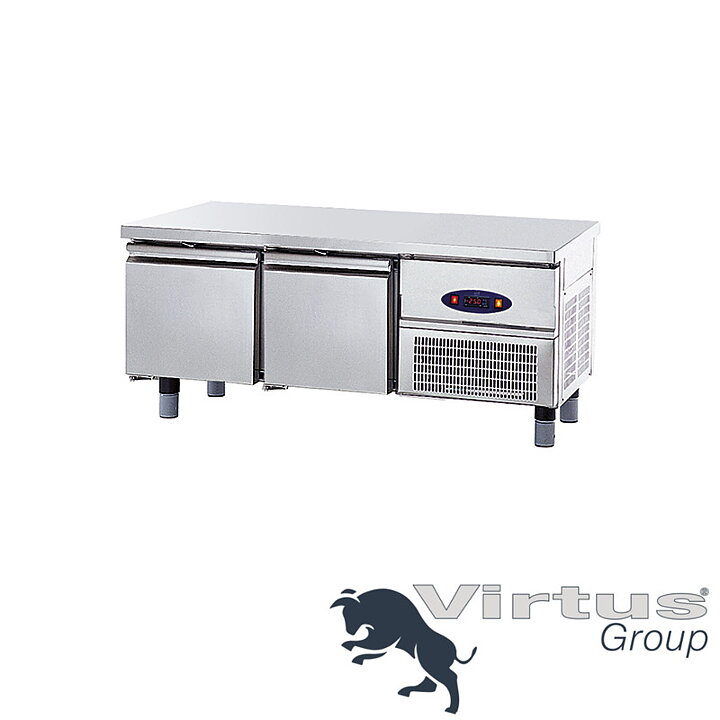 Grillkylbänk, 2 lådor GN1/1