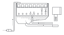 Isdispenser KD 30, golvmodell, 30 kg/24h