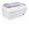 Frysdisk / Kyldisk, TWIN, exponering, gavelsektion 425 liter