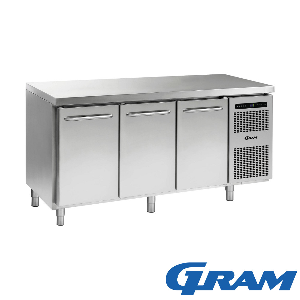 Frysbänk GRAM gastro 1/1,  3 sektioner
