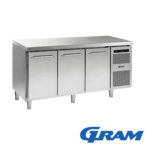 Frysbänk GRAM gastro 1/1,  3 sektioner