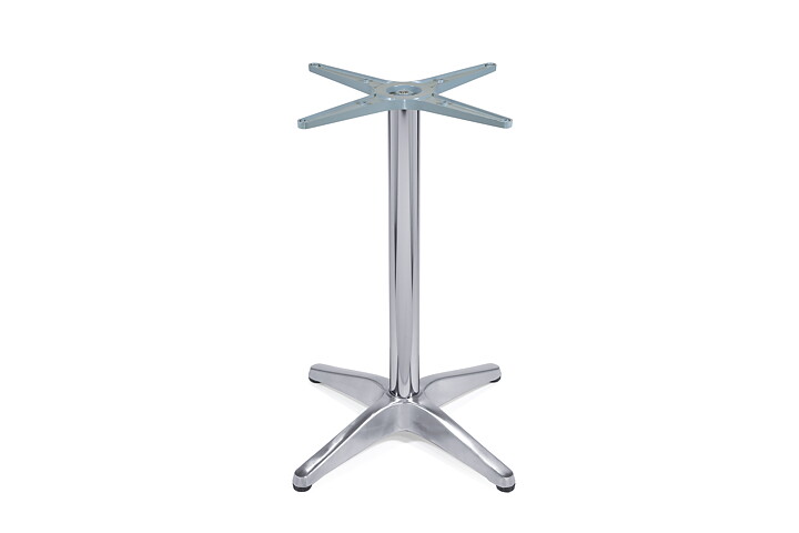 Bordsstativ Valencia, aluminium, 4-tå