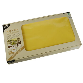 Mittduk ROYAL 80 x 80 cm gul