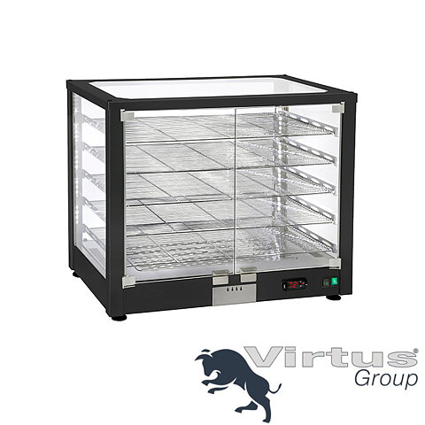 Värmedisplay, 5 hyllor (+20°C/+90°C)