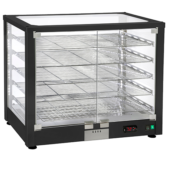 Värmedisplay, 5 hyllor (+20°C/+90°C) - 2