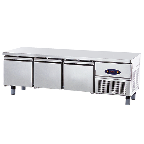 Grillkylbänk, 3 lådor GN 1/1 - 2