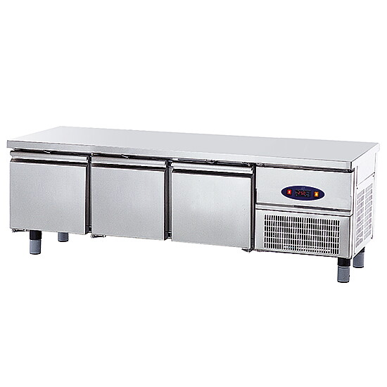 Grillkylbänk, 3 lådor GN 1/1