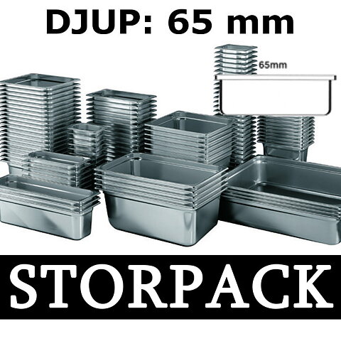 GN Kantiner - STORPACK - Djup 65 mm 