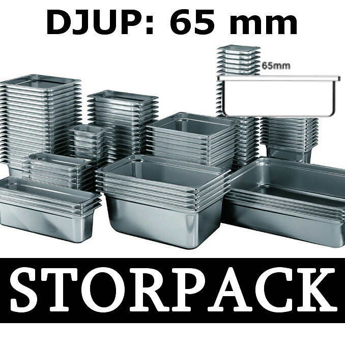 GN Kantiner - STORPACK - Djup 65 mm 