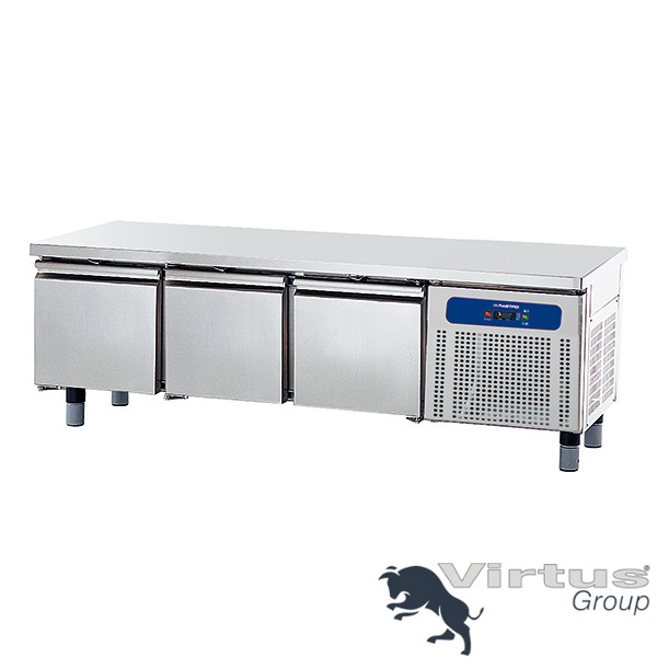 Grillfrysbänk 3 lådsektioner