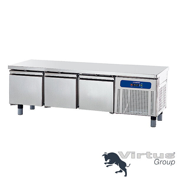 Grillfrysbänk 3 lådsektioner