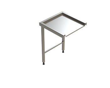 Utmatningsbänk CS300-06, 60x60 cm, vändbar 