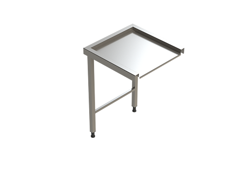 Utmatningsbänk CS300-06, 60x60 cm, vändbar 